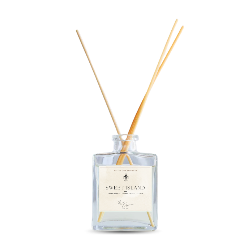 Reed diffuser Sweet Island – Maison des Senteurs